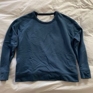 Nike Dri-Fit Sweatshirt with Vneck Back